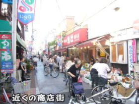 近くの商店街