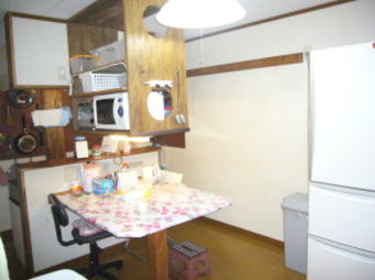 �L�b�`���̗l�q�R