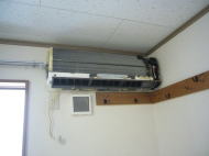 外装を外した状態